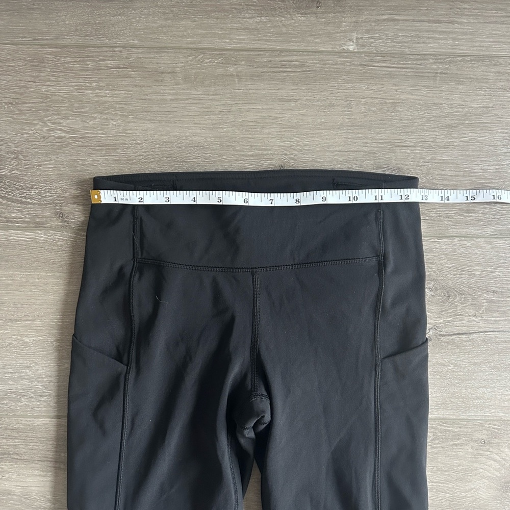 Black Lululemon Leggings with Pockets - Size Small - Picture 8 of 10
